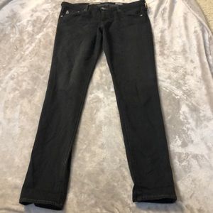 Ag Adriano goldschmied black jeggings